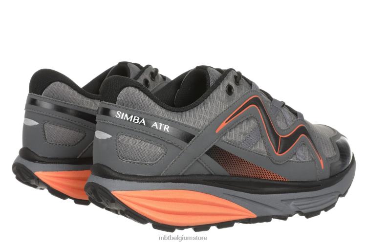 hardloopschoenen X0N2L66 MBT simba atr Heren houtskool/sinaasappel