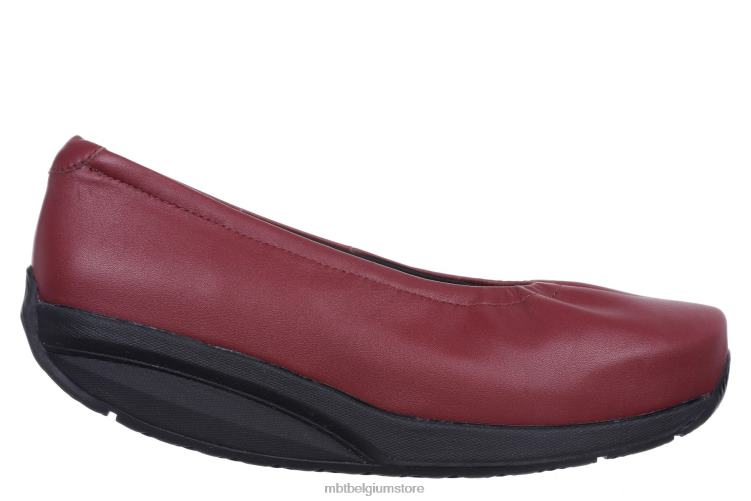geklede schoenen X0N2L239 MBT harper vrouwen bordeaux