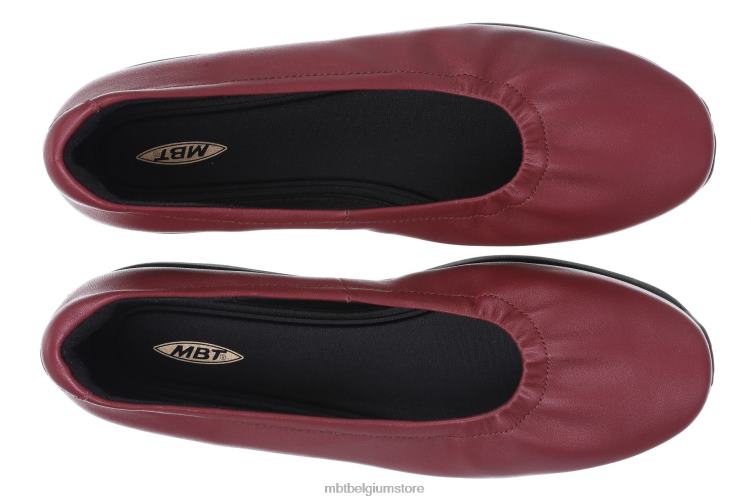 geklede schoenen X0N2L239 MBT harper vrouwen bordeaux