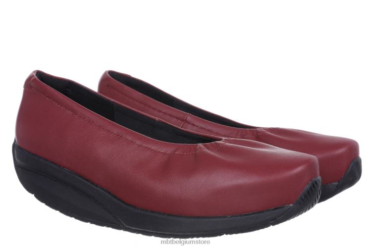 geklede schoenen X0N2L239 MBT harper vrouwen bordeaux