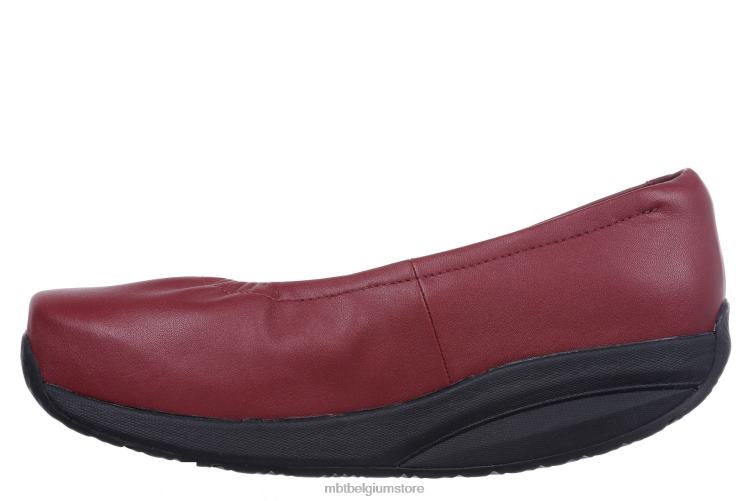 geklede schoenen X0N2L239 MBT harper vrouwen bordeaux