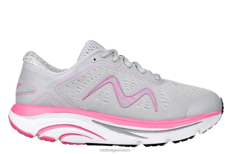 hardloopschoenen X0N2L136 MBT 2000 vrouwen grijs/roze
