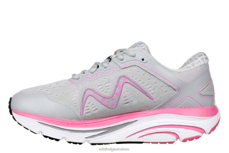 hardloopschoenen X0N2L136 MBT 2000 vrouwen grijs/roze