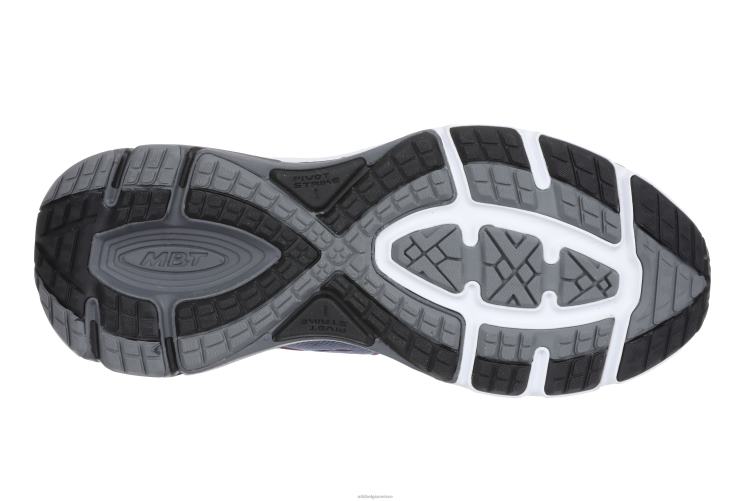 hardloopschoenen X0N2L147 MBT Veters uit 2000 vrouwen volkssteen grijs