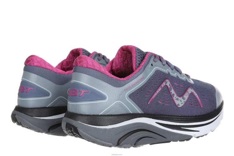 hardloopschoenen X0N2L147 MBT Veters uit 2000 vrouwen volkssteen grijs