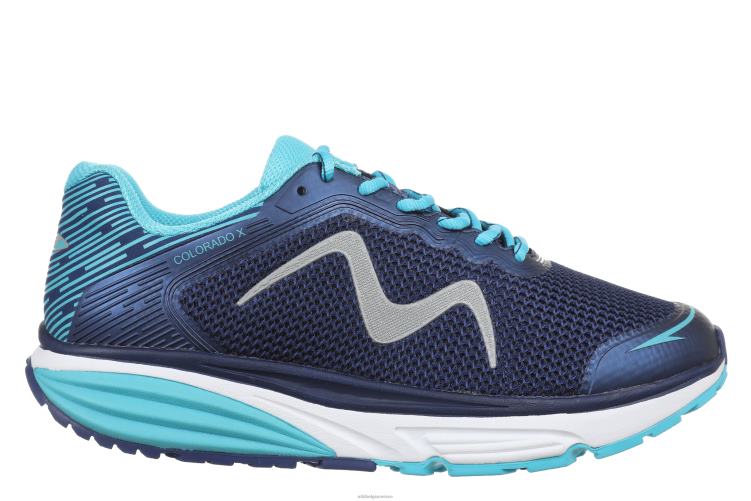 hardloopschoenen X0N2L155 MBT colorado x vrouwen middeleeuws blauw