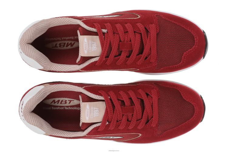 hardloopschoenen X0N2L158 MBT klassieker uit 1997 vrouwen rode dahila