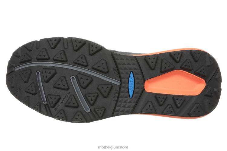 hardloopschoenen X0N2L196 MBT simba atr vrouwen houtskool/sinaasappel