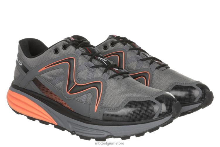 hardloopschoenen X0N2L196 MBT simba atr vrouwen houtskool/sinaasappel