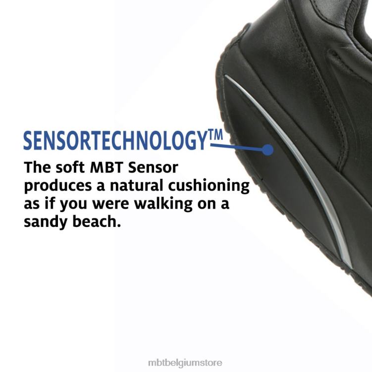 hardloopschoenen X0N2L211 MBT 1997 vrouwen zwart leer