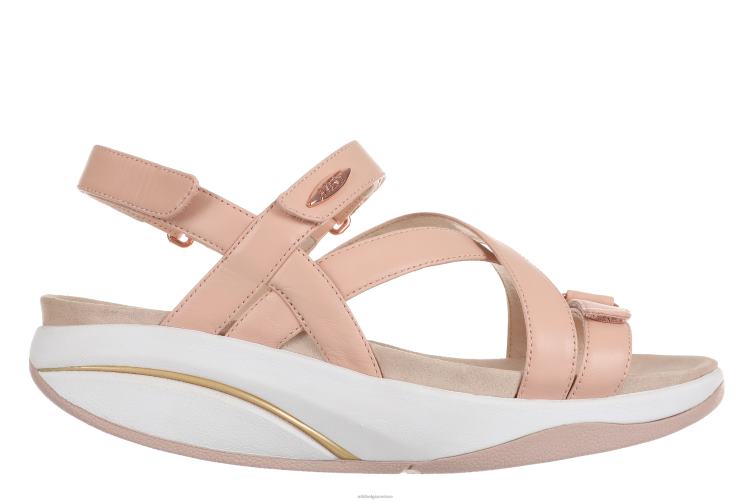 sandalen X0N2L130 MBT kiburi vrouwen perzik
