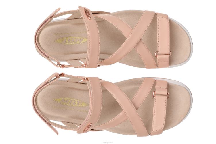 sandalen X0N2L130 MBT kiburi vrouwen perzik