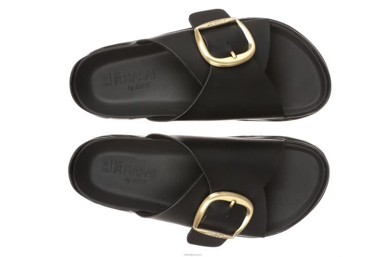 sandalen X0N2L218 MBT koza vrouwen zwart